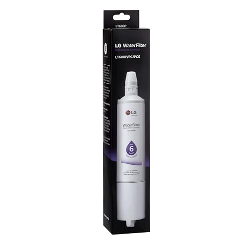 LG LT600P - 6 Month / 300 Gallon Capacity Replacement Refrigerator Water Filter (NSF42 and NSF53 5231JA2006A, 5231JA2006B, 5231JA2006F, or 5231JA2006F , White