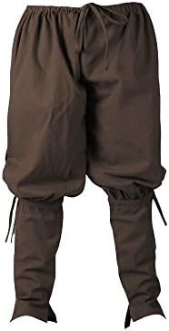 Ketill Pants - LARP Costume (Large, Brown)