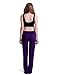 HDE Women's Color Block Fold Over Waist Yoga Pants Flare Leg Workout Leggings