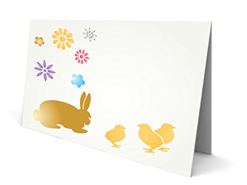 image for Stencils for Walls EASTER BUNNY Stencil - (size 7