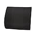 DMI Lumbar Support Pillow for Chair to Assist with Back Support with Removable Washable Cover to Ease Lower Back Pain while Improving Posture, 14 x 13 x 5, Contoured Foam, Standard, Black