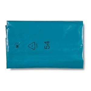 DEISS 90154 vuilniszakken, 240 L, blauw, extra sterk, 100 stuks