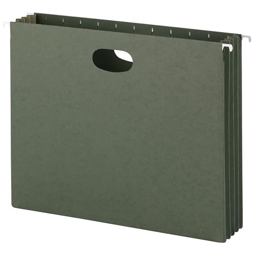 Smead Hanging File Pocket with Full-Height Gusset, 3-1/2" Expansion, Letter Siz…