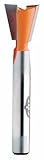 CMT 818.064.11 Solid Carbide Dovetail Bit, 1/4-Inch Diameter, 1/4-Inch Shank