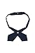 French Toast Girls' Adjustable Cross Tie Solid, Navy, One Size