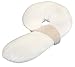 Leachco Preggle Pregnancy Maternity Comfort Air Flow Body Pillow, Ivory Khaki