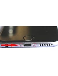 Tornillos inferiores Pentalobe 5 puntas estrella Dock tornillo para Apple iPhone x 20 piezas