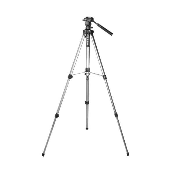 Barska Stativ Deluxe Tripod, Silber, 9.9 x 3.2 x 3.2, AF10374 – Bild 4