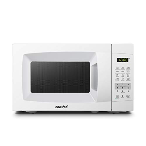 COMFEE' EM720CPLPM Countertop Microwave Oven with Sound On/Off, ECO