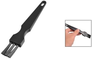 sourcingmap Black Plastic Flat Handle 3 Bunch Bristle Anti Static Brush - Image 3