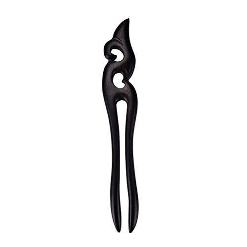 1 Pcs Wooden U-fat Plug Hair Fork Hair Clips Stick Pin Handmade Hair Accessories for Girls Womens by Team-Management