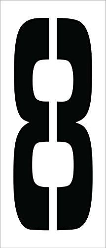National Marker Corp. PMC24-8 Stencil, Number 8, 24 Inch