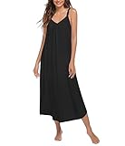 Ekouaer Womens, Full Length Nightgown