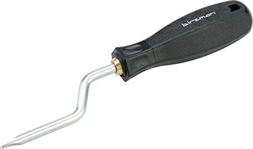 Birzman Unisex's Rotational Nipple Screwdriver Tools, Black, Silver, One Size