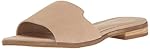 Pelle Moda Women's Hailey Flat Sandal, Natural, 8.5 Medium US