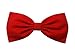 Solid Red Jewel Tone Essentials Hair Bow Barrette