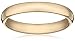 Women's 14k Gold Comfort-Fit Plain Wedding Band (3mm)