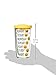 Tervis emoji - Days of the Week Tumbler with Wrap and Yellow Lid 16oz, Clear
