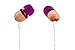 House of Marley EM-JE041-PU Smile Jamaica Wired Noise Isolating Headphones with Microphone, Purple