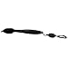 BettGolf Golf Club Brush and Groove Cleaner Brush By Brushes in 7 Different Colors For Golf Shoes/Golf Club/Golf/Golf Groove, 2 Ft Retractable Zip-line Aluminum Carabiner (Black(1))