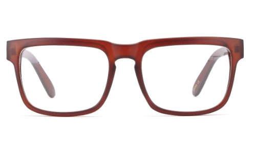 Newbee Fashion - Unisex Squared Frame Plain Clear Lens Fashion Glasses for Men & Women