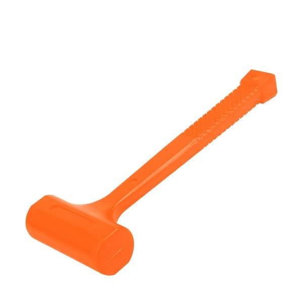 ebuyerfix wokin Dead Blow Hammer, Non-Marking Rubber Mallet with a Soft Impact-Absorbing Rubber Head 900g/2LB