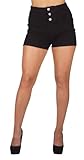 U-Turn 3004 Colombian style Sexy Stretch Moleton Butt lift High-Waist Shorts