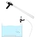 Aquarium Fish Tank Gravel Sand Cleaner Kit with Air-Pressing Button Adjustable Water Flow Controller-Long Nozzle Water Changer Changing Filter Cleaning 2.7Ft Inlet Pipe 6.8Ft Soft Outlet Hosethumb 1