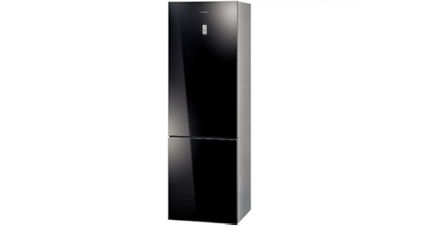 BOSCH FRIGORIFICO COMBINADO NO FROST PUERTAS CRISTAL NEGRO ...