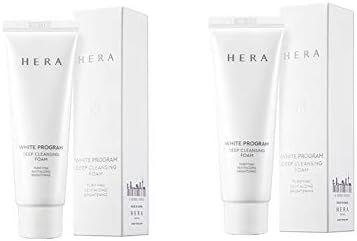 hera white program deep cleansing foam