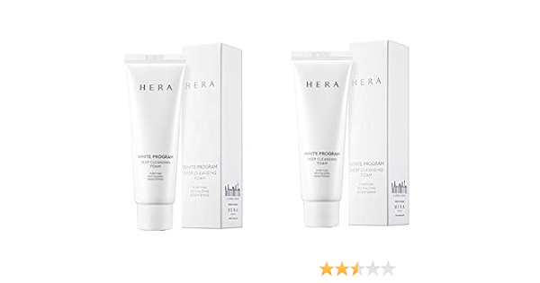 white program deep cleansing foam
