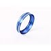 Aluminum Alloy Car Inner 4WD Switch Knob Ring Cover Trim For Ford F150 XLT 2016 2017(Blue 4WD Knob Cover)