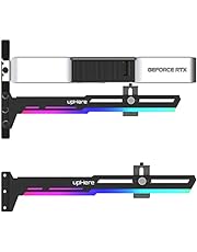 upHere RGB GPU Support Bracket 5V 3-Pin ARGB GPU Holder Graphics Card Video Card Holder,Video Card Sag Holder/Holster Bracket,G276ARGB