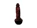 Letsgasm Fire Dragon Red + Black Silicone Dildo