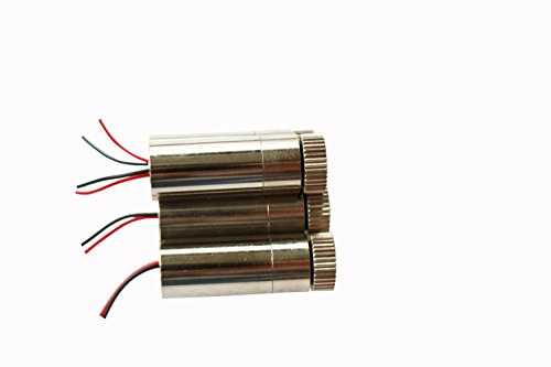 Lights88 Red Diode Lasers 650nm 10mw Crosshair LED Module Driver - Thumbnail 2