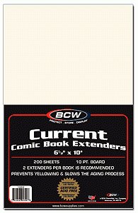 BCW 1-CUR-CE Current Comic Extenders