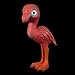 Blazin Animal Yard Decor | Pink Solar Flamingo Ornament | Outdoor Decorations for Pond, Pool, Balcony or Deck | LED Weather Resistant | Cute Yard Gift | Auto On/Off