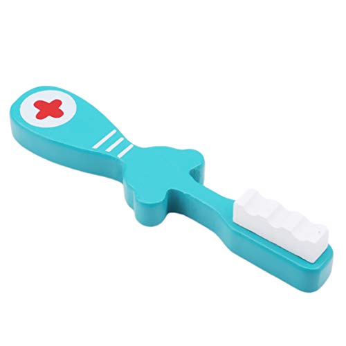 YouCY Doctor Kits for Kids Wooden Dentist Tool Toys for Pretend Play Medical Doctor Set Stethoscope Dentist Set Play Dental Tools Simulation Medicine Kits,New Dentist