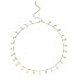 Monily Layer Lucky Star Choker Necklace Pendant Disc Chain Heart For Woman Jewellery