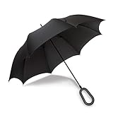 ShedRain Hands-Free Texting Umbrella: Black