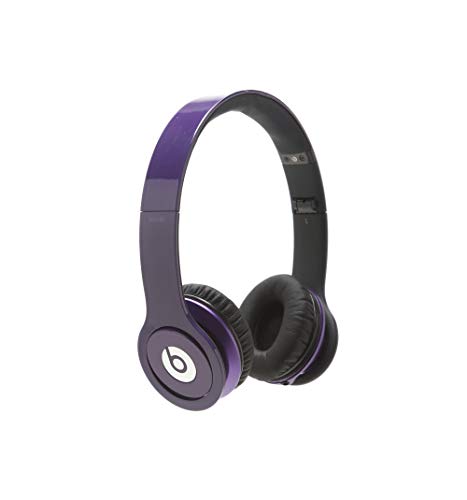 Beats Solo HD Wired On-Ear Headphone – Purple (Discontinued by Manufacturer) (Renewed)