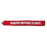 Apex Imports 17" Remove Before Flight Red Banner/Streamer - Nylon Key Chain Motorcycle ATV Car Truck Keychain