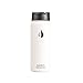 Klear Bottle - 18 Oz Stainless Steel Water Bottle - Double Wall Vacuum Sealed Insulated (White)