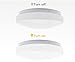 AFSEMOS 8.3-Inch LED Flush Mount Ceiling Light, 8W, Natural White 4000K, 680LM, 20W Fluorescent Bulb Equivalent, Recessed Ceiling Lighting LED Ceiling Light for Living Room, Bedroom, Dining Room