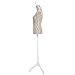 Giantex Female Mannequin Torso Dress Form Display W/ White Tripod Stand (Gray)