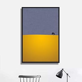 Framed Canvas Wall Art for Living Room, Bedroom Silent World Theme Canvas Prints for Home Decoration Ready to Hang - 16x24 inches