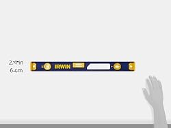 IRWIN Level, Magnetic, I-beam, 24-Inch