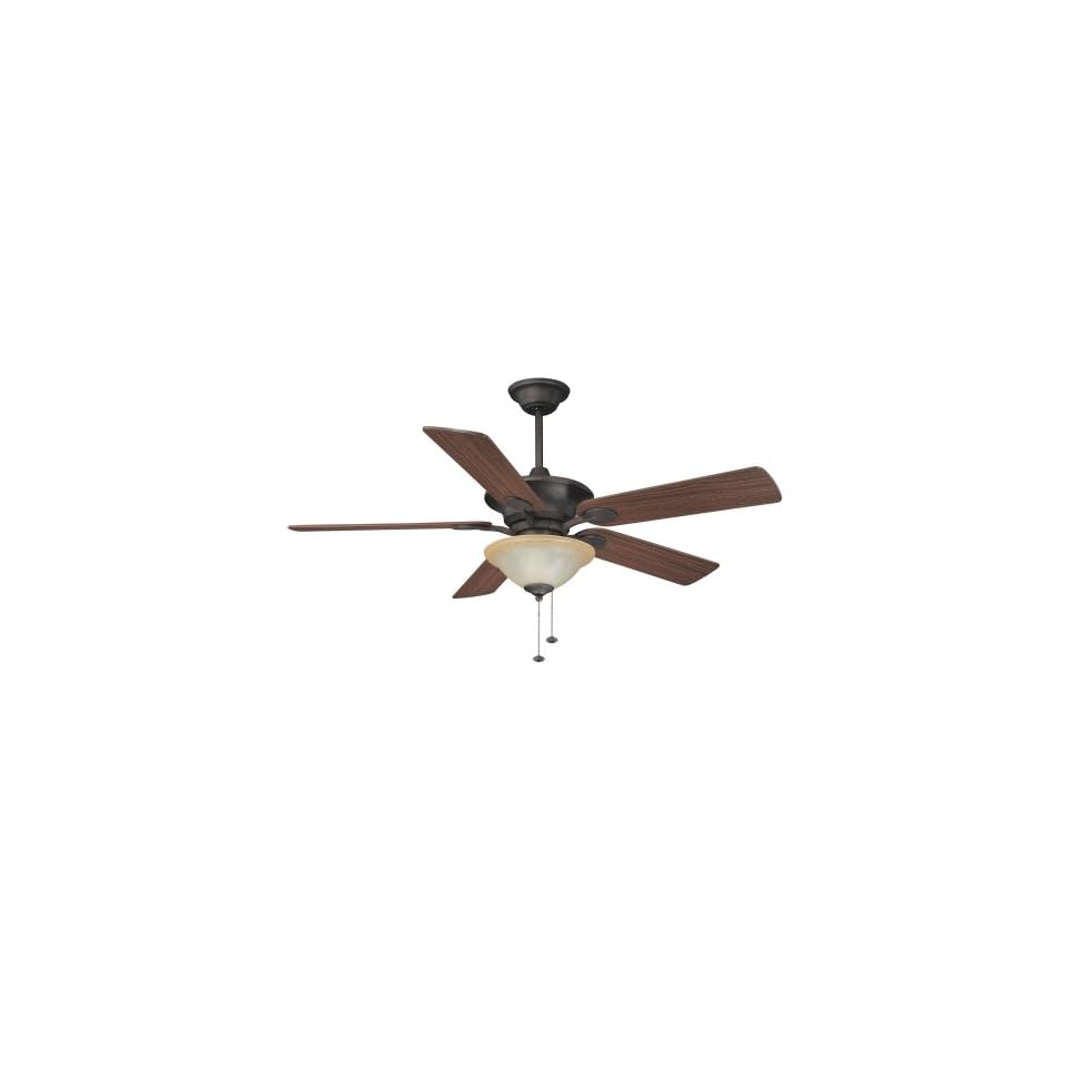 Ellington GLW52ABZ5C Glenwick 52 Inch Five Blade Ceiling Fan with