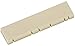 Folkcraft Mountain Dulcimer Nuts And Bridges, Bone Delrin, 1 3/8