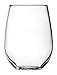 Anchor Hocking Vienna Stemless White Wine Glasses, 15 oz (Set of 4)